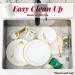 600 Piece Gold Dinnerware Party Set - 100 Guest Disposable Pack for Weddings & Birthdays - Buy Online on GoSupps.com