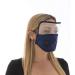 easylife lifestyle solutions Reuseable Visor Filter Mask with Valve +1 Filter | L21xH17xD0.5cm Burgundy - Buy Online on GoSupps.com