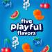 Airheads Candy Bites Assorted Fruit Flavor 6oz Non-Melting - Pack of 12 Bags - Buy Online on GoSupps.com