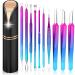 Blackhead and Blemish Remover, Aooeou Pimple Popper Tool Kit - Comedone Extractor Acne Removal Kit for Blemish, Whitehead Popping, Zit Removing for Nose Face Color