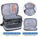 Portable Medication Organizer Storage Bag - Travel Pill Bottle Holder with Strap - Family First Aid Box (Grey - Buy Online on GoSupps.com