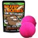 Beaver Bombs Pink Bath Balls Funny Beaver Gags for Friends Stocking Stuffers for Men Crazy White Elephant Ideas Dirty Santa Pink Bath Bombs XL Bath Fizzers for Adults Weird Novelty Bath Products