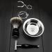 Proper Men's Razor Set | DE Razor Plane Splitterspitze Hair Brush & Stainless Steel Bowl - Premium Shaving Essentials - Buy Online on GoSupps.com