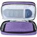 Luxja Insulin Travel Case Double Layer Insulin Bag - Purple - Buy Online on GoSupps.com