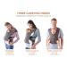 Ergobaby Embrace Baby Carrier for Newborns - Extra Soft Ergonomic Belly Carrier Bag in Oxford Blue | 1 Pack - Buy Online on GoSupps.com