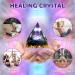 Amethyst Tree of Life Crystal Pyramid Energy Tower for Healing Meditation and Chakra Balance - Buy Online on GoSupps.com