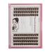 Bodermincer D Curl Brown Cluster Eyelash Extensions - Natural 3D Russian Volume Faux Lashes (14MM) for a Stunning Look - Shop Now - Buy Online on GoSupps.com