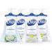Dial Complete Antibacterial Foaming Hand Wash Coconut Water/Soothing White Tea 15 fl oz (Pack of 4)