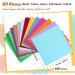 60 Pieces Solid Cotton Quilting Fabric Bundles - 10x10 Inch Precut Squares for DIY Crafts - Buy Online on GoSupps.com