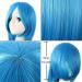 MapofBeauty 40 Azure Blue Anime Costume Long Straight Cosplay Wig - Perfect for Parties & Cosplay Events - Buy Online on GoSupps.com