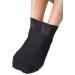 Polawind Men's Diabetic Socks 6 Pair Pack - Size 10-13 Wide, Loose Top, Ankle Socks for Edema & Neuropathy - Non-Binding, Extra Wide Diabetes Sock - Black - Buy Online on GoSupps.com