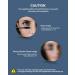 OMIRO 25X Magnifying Mirror Travel Size Suction Magnifier Mirror for Makeup & Bathroom Shaving (8.8cm Black with Tweezer) 25x (150r) - Buy Online on GoSupps.com