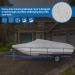 iCOVER 20'-23' Trailerable Boat Cover | Waterproof Heavy Duty Marine Grade Polyester | Fits V-Hull Fish&Ski, Pro-Style Fishing Boat, Runabout, Bass Boat | 20ft-23ft Long X 100 Wide | 150D Silver E - Buy Online on GoSupps.com