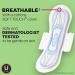 U by Kotex Security Maxi Overnight Pads with Wings - Unscented - 112 Count - Pack of 4 - Buy Online on GoSupps.com