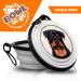 Rottweiler Portable Drinking Bowl with Carabiner - Foldable On-the-Go Pet Food Bowl for Dogs - Buy Online on GoSupps.com