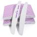 Canvalite 50stk nail files for gelnail professional nail files 100/180 files for gel nails nail buffer block double -sided nail file professional washable and reusable (50 pc moon 100/180)