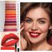 Matte Lipstick Red Lipstick Smooth Waterproof Highly Pigmented Velvet Lipstick Lip Gloss Full-Coverage Lip Color Lipsticks Professional Lipstick Cosmetics Make Up Gifts (#06) - Buy Online on GoSupps.com