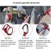 Kurgo Tru-Fit Car Safety Harness for Dogs - Padded Chest Panel D-Ring & Seat Belt - Size XS Gray - Safe Travel for Pets - Buy Online on GoSupps.com