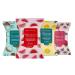 Facial Cleansing Wipes 4 Pack - Citrus, Strawberry, Coconut & Watermelon | Gentle Makeup Remover | 120 Towelettes by Beauty Concepts - Buy Online on GoSupps.com