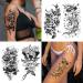 280 Styles Temporary Tattoos for Women - 79 Sheets of Exclusive Fake Tattoo Stickers for Adults. Realistic & Long Lasting Half Sleeve and Hand Tattoos for Girls - Buy Online on GoSupps.com