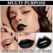Black Matte Liquid Lipstick & 3-in-1 Lip Liner Set | Long Lasting Velvet Lip Gloss | Perfect for Halloween & Cosplay | International Shipping Available - Buy Online on GoSupps.com
