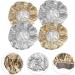 Lot de 4 Bonnets Coloration Cheveux en Aluminium 28 Cm lastique Chauffants pour Soin Profond R utilisables pour Salons de Coiffure et Usage Domicile Argent et Dor  - Buy Online on GoSupps.com
