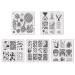 Summer Nail Stamping Plates Set with Stamper & Scraper - 10 Image Templates for Manicure DIY - Animal, Flower, Lace Designs - Includes Storage Bag - Buy Online on GoSupps.com