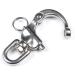 Mxeol Swivel Eye Snap Shackle Quick Release Bail Rigging Sailing Boat Marine Stainless Steel Clip Pair 2-3/4"  Silver - Buy Online on GoSupps.com