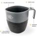 UCO Collapsible Cup - Gray | Ideal for Hiking, Backpacking, and Camping - Buy Online on GoSupps.com