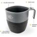 UCO Collapsible Cup 2-Pack for Hiking, Backpacking, Camping - Classic Blue/Venture - Buy Online on GoSupps.com