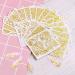 KISSBUTY Gold Flowers Nail Art Sticker - 20 Sheets Metallic Floral Vine Decals for Manicure - Buy Online on GoSupps.com
