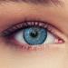 Design lens colored contact lenses 1 pair (2 hours) naturally acting sky blue color lenses + storage container without strength "Natural Sky" 425063506326