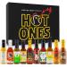 Hot Ones Hot Sauce Challenge Set  Hot Sauce Gift Made with Natural Ingredients Unique Small Batch Hot Sauce - 5 Fl Oz - Pack Of 10 - Buy Online on GoSupps.com