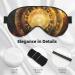 Shop Bronze Century Gears Clock Soft Sleep Eye Mask | Breathable Female Eye Patch for Travel & Relaxation - Buy Online on GoSupps.com