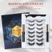 Uraqt Magnetic Eyelashes - 7 Pairs 3D False Eyelashes with Eyeliner & Tweezers | Waterproof & Reusable - Buy Online on GoSupps.com