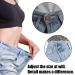 TOOVREN 8 Sets Button Pins for Jeans Pants - No Sew Perfect Fit Button Tightener - Adjustable Reusable Metal Clips Snap Tack - Reduce Too Big Pants Waist - 8 Pack - Buy Online on GoSupps.com