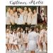 BESDEL Women's Satin Silk Bathrobe | Short Kimono Robe | Bridesmaids Robe - M Beige - Buy Online on GoSupps.com