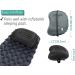 Trekkology Aluft 2.0 Inflatable Camping Travel Pillow - Ultralight, Compressible, Comfortable, Ergonomic Neck & Lumbar Support for Camping, Hiking, Backpacking - Black - Buy Online on GoSupps.com
