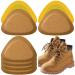 4 Pair Premium Leather Boots Heel Grips Liner Cushions  Inserts for Women/Men Loose Shoes  Heel Pads Improved Comfort and Fit for Sneaker  Leather Shoes  High Heels