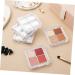 Outanaya 6 Pcs Transparent Square Eye Shadow Box DIY Eye Shadow Palette Empty Makeup Palette Plastic - Buy Online on GoSupps.com