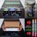 Green vs Blue Glow-in-The-Dark Beer Pong Game Set - 12 Cups, 4 Balls, Charging Unit - Indoor/Outdoor Nighttime Fun - Buy Online on GoSupps.com