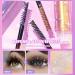 3 Colors Glitter Mascara Eyeshadow - Waterproof Glitter Mascara for Eyelashes Sparkling Diamonds Mascara Zero Clumps Long Lasting Anti-smudge (Gold) - Buy Online on GoSupps.com