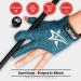 Conllicates Professional Billiard Gloves - Snooker Nine-Ball & Carom Pool Accessories - Green XL Left Hand - Buy Online on GoSupps.com