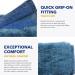 Harrison Howard Horse Halter Fleece Cover Set - 9 Piece Blue Kit - Buy Online on GoSupps.com