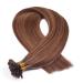 High-Quality #6/12 Keratin Bonding Hair Extensions - 60cm 50 Strands 100% Remy - U-Tip by Novon Hair - Buy Online on GoSupps.com
