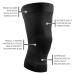 CEP Light Support Knee Sleeve - Unisex Black Medium | Optimal Compression for Sports & Recovery - Buy Online on GoSupps.com