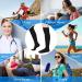 ACWOO Thigh High Compression Stockings 15-21mmHg - Support for Varicose Veins, Edema, Flight, Nurses, Running - Men & Women - Buy Online on GoSupps.com