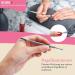 Robbx Nail Shaver Set - Stainless Steel Nail & Cuticle Slide Kit with Spoon Slide & Spatula | Perfect Cuticle Pusher Tool for Precision Care - Buy Online on GoSupps.com