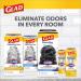 Glad Medium Drawstring Trash Bags with Clorox 8 Gallon - Lemon Fresh Bleach Scent - 80 Count - Buy Online on GoSupps.com