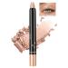 Jutqut Eyeshadow Pencil Metallic Glitter Creamy Pearlescent Texture Eye Makeup Stick #14